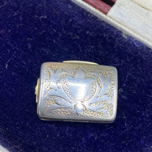 Antique London 1829 silver Vinaigrette George IV collectible