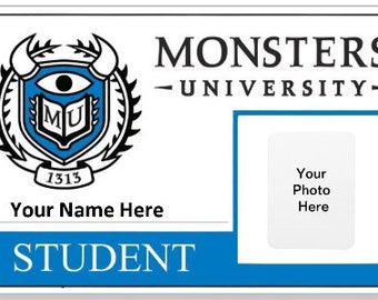 Monster University Card