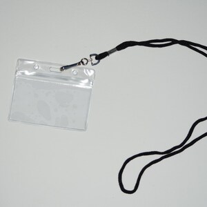 2 Lanyard with 2 ID holder image 2