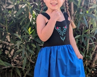 Frozen Anna dress / princess dress/ Anna Costume/ Party Dress