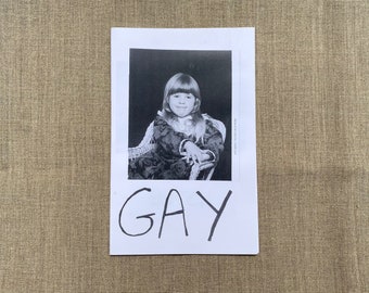 Gay - queer zine