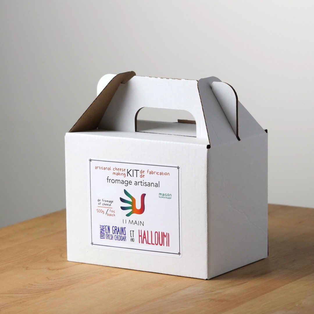 Cheese Curds poutine and Halloumi Kit U MAIN Cheese Etsy