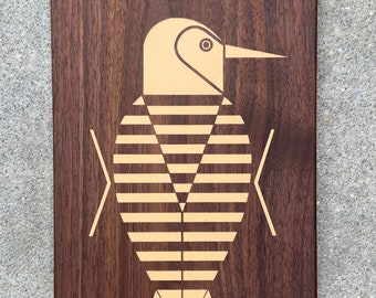 Baffling Belly Cheese & Charcuterie Board from The Charley Harper Collection