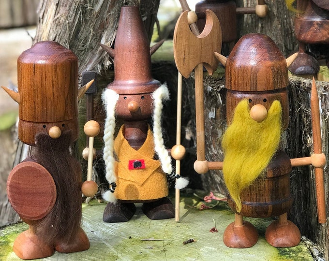 Featured listing image: The Viking Horde, Danish, Scandinavian, Nordic, Custom Made Wooden Gift