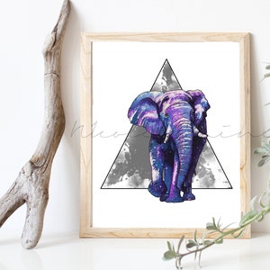 Elephant Art Print