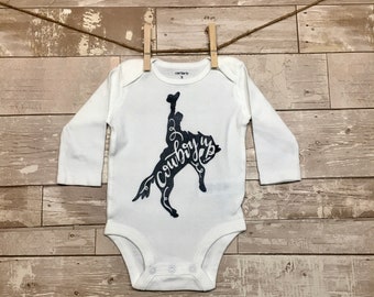 western onesies for babies