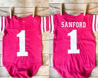 custom baby football jersey