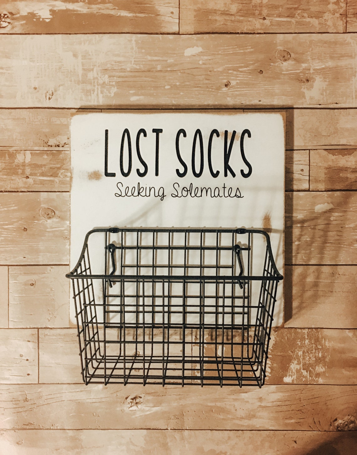 Verlorene Socken Schild Wäscheschild Wäscheschild | Etsy