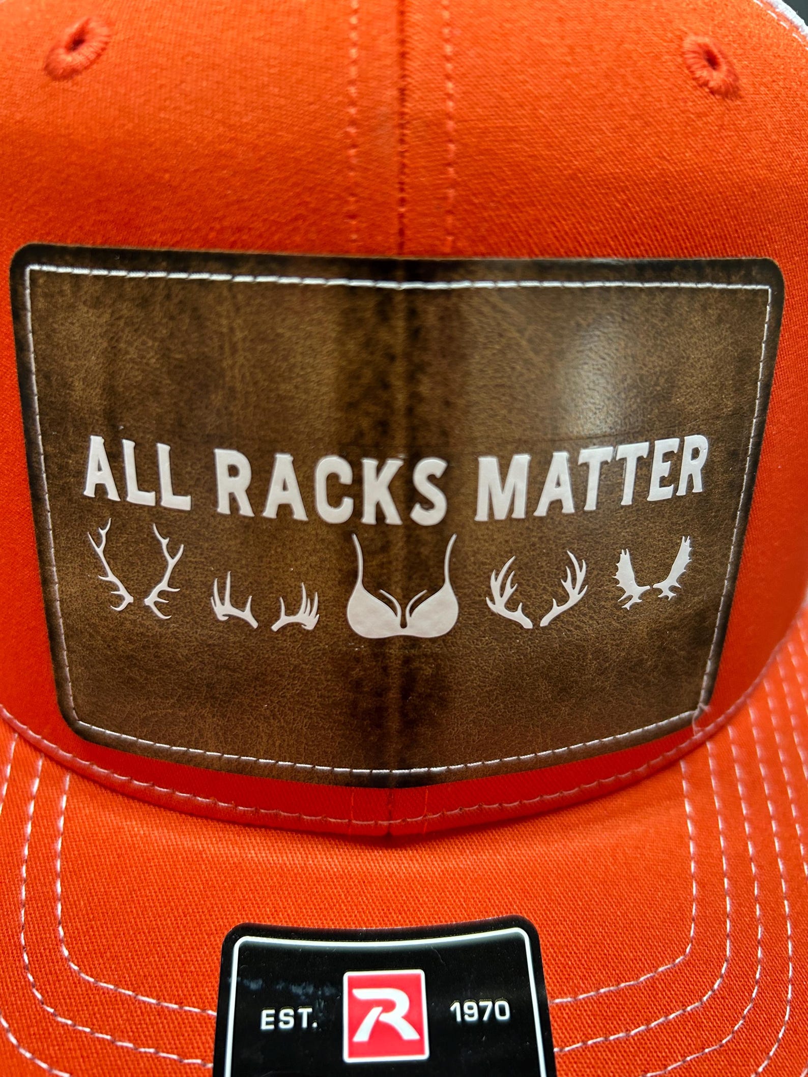 All Racks Matter Hat, Hunting Trucker Hat, Camo Trucker Hat, Racks Hat ...