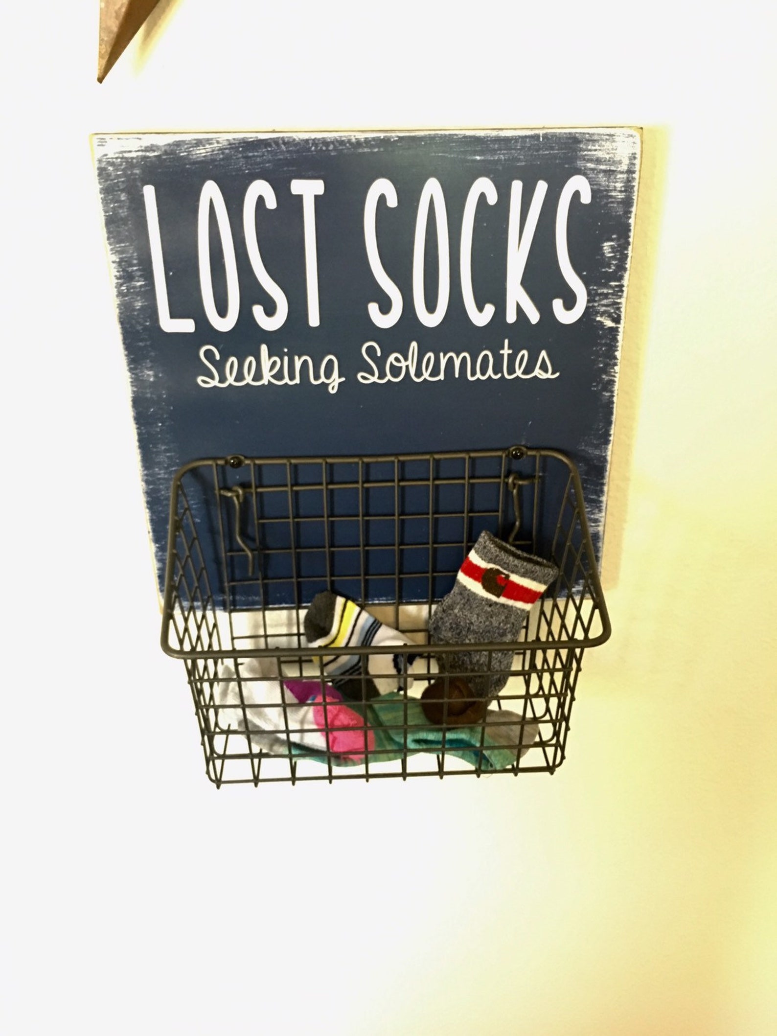Lost Socks Sign Laundry Room decor Laundry Room Sign Rustic Etsy