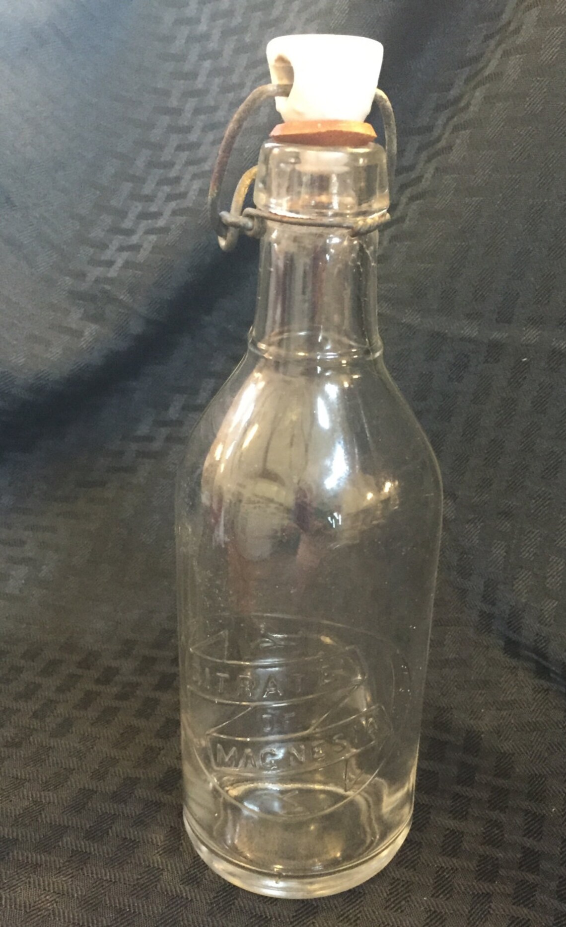 Vintage 1900's Citrate of Magnesia Bottle Etsy