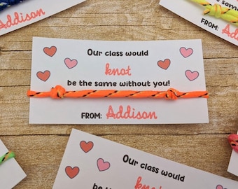 Classroom Valentines - Bracelet Valentines - Valentine Party Favors - Kids Valentines - Valentine Gifts - Preschool Valentines - Non Candy