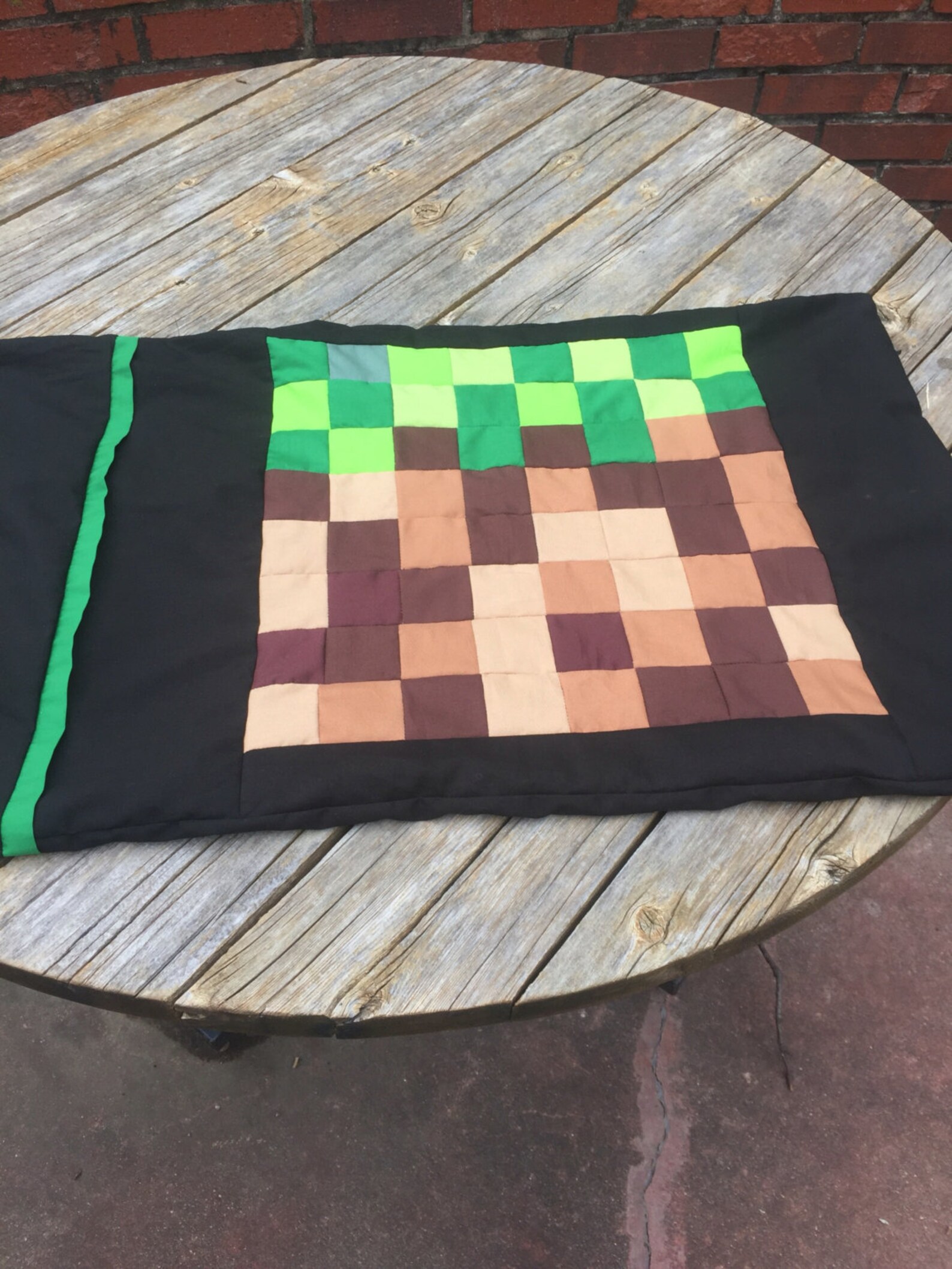 Minecraft inspired pillowcase Etsy