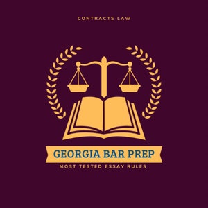 Contracts Law Most Tested Rules- GA Bar
