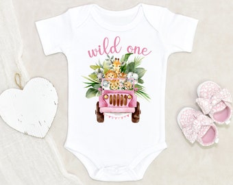 Wild One 1st Birthday Vest, Girls Pink Wild One Vest, Wild One Outfit, Wild One Theme Birthday, Girls Pink 1st Birthday T-Shirt