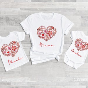 Mum and Daughter Matching T-Shirts, Mama Mothers Day Shirt,Mummy Mothers Day Gift, My First Mothers Day, Mothers Day Gift from Daughter