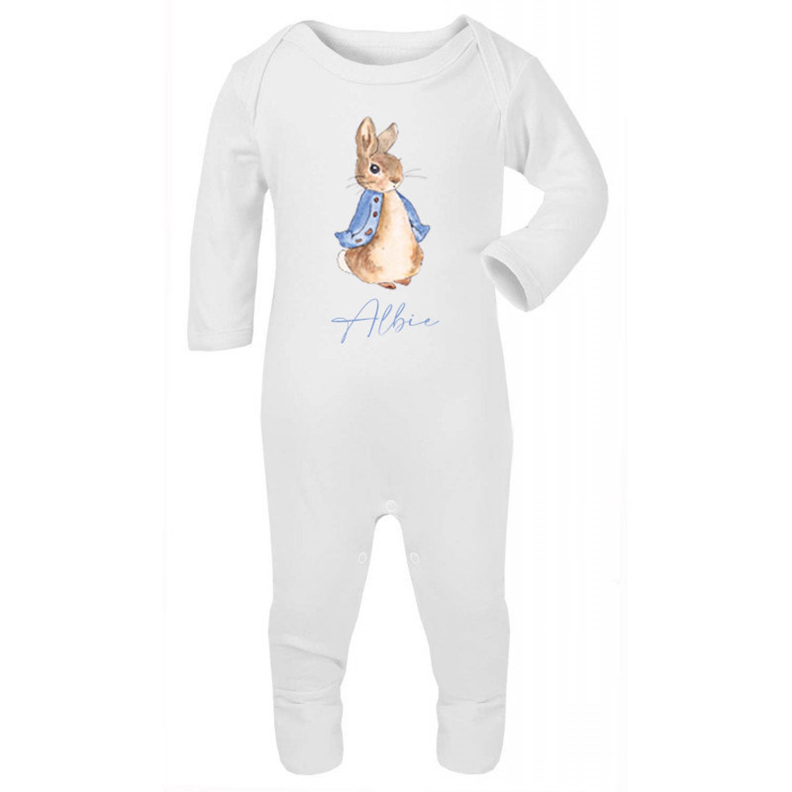 Peter Rabbit Baby Romper Peter Rabbit Print Baby Romper Etsy