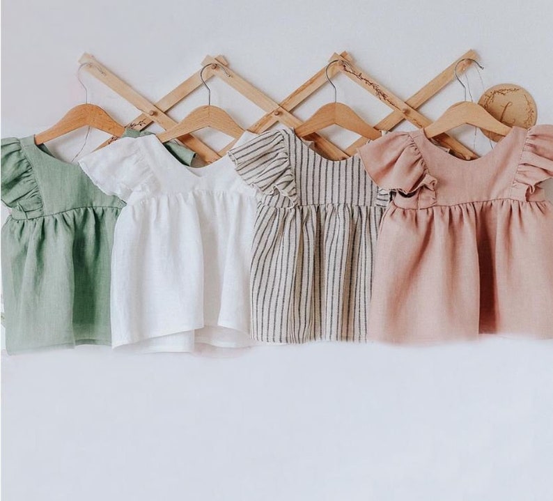 cotton linen baby clothes