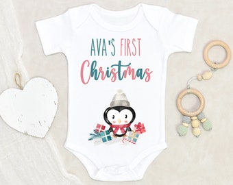 Babys First Christmas Outfit, My First Christmas Outfit, My First Christmas Bodysuit, My First Christmas Babygrow, Baby Christmas Romper
