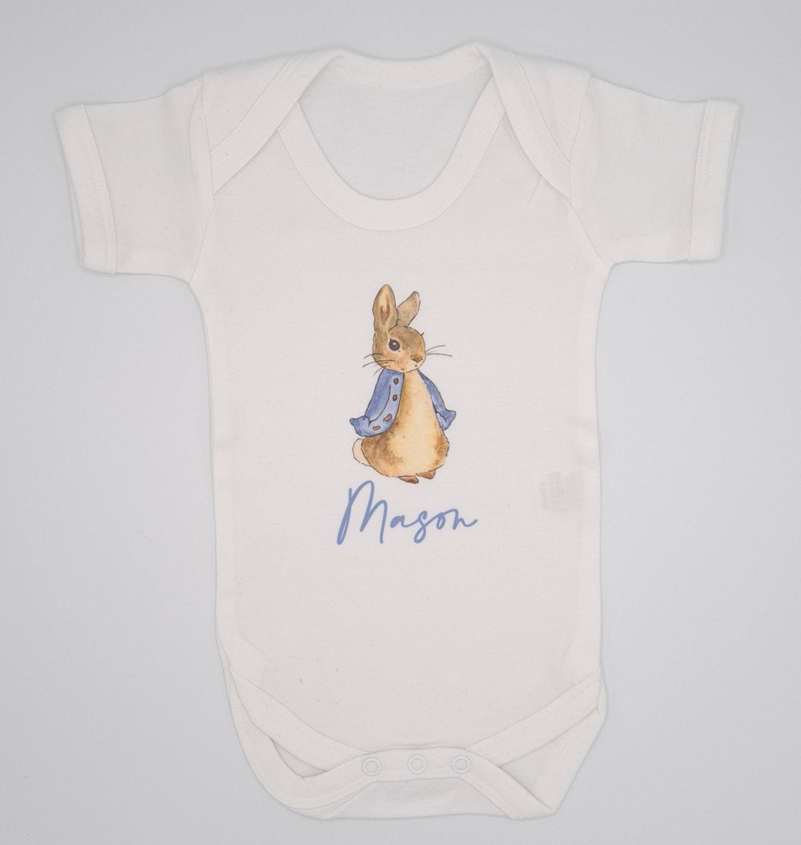 Peter Rabbit Baby Romper Peter Rabbit Print Baby Romper Etsy