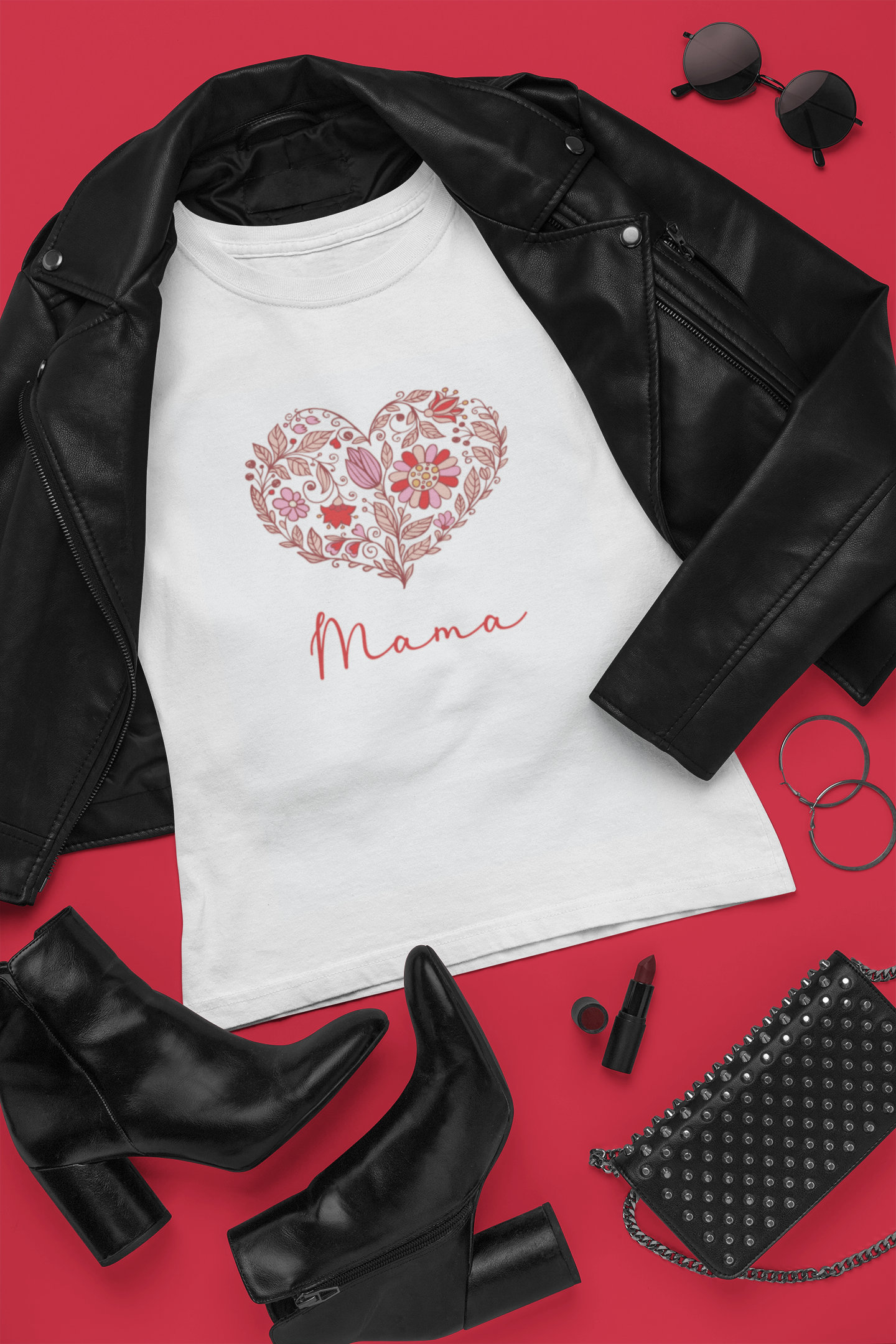 Mama Valentines Shirt, Mama Valentines Day Gift, Valentines Gift for Mum, Valentines Gift for Her, Mum and Daughter Matching T-shirts Top