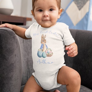 Baby Boys Personalised My First Easter Outfit, Kids Easter Pyjamas ...