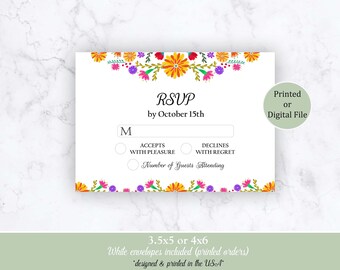 Fiesta RSVP card, Fiesta Insert Card, Mexican Fiesta, Mexican Fiesta Insert Card, It's a Fiesta