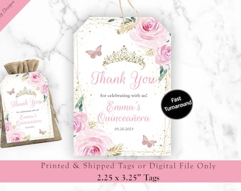 Etiquetas rosas para recuerdos, Etiquetas rosas para recuerdos de quinceañera, Etiquetas rosas para recuerdos de dulce dieciséis, Etiquetas rosas para recuerdos de dulce dieciséis, Etiquetas de quinceañera