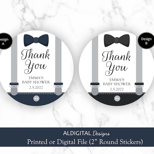 Little Man Favor Stickers, Little Man Baby Shower Favor Stickers, Bow Tie Suspender Favor Stickers, Suspender Favor Stickers