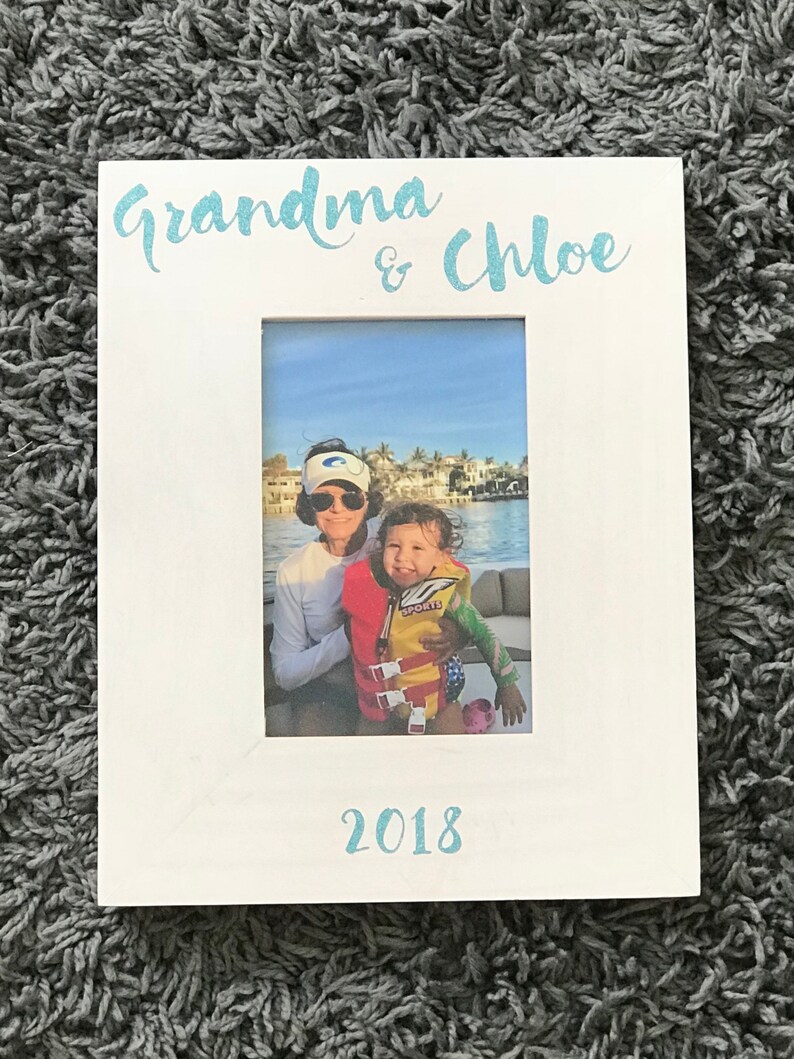 Grandma and Me Picture Frame Customized Etsy