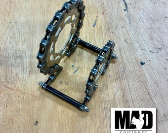 Bicycle Chain Letter Rack with Carbon Fiber Tubes