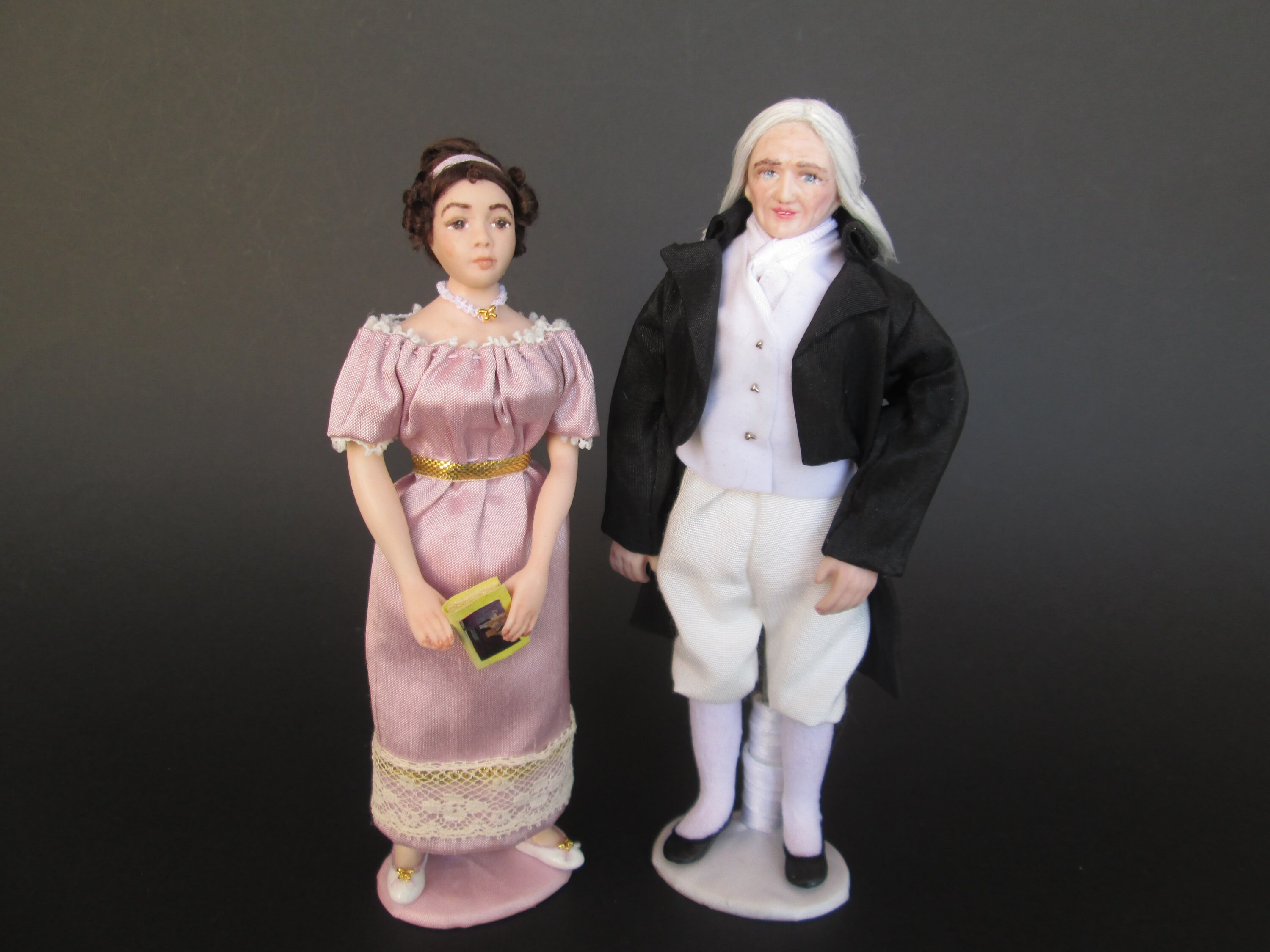 resin dollhouse dolls
