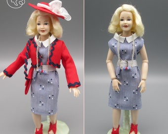 Miniatuur poppenkleding, Heidi Ott, en poppenhuissets op schaal 1:12