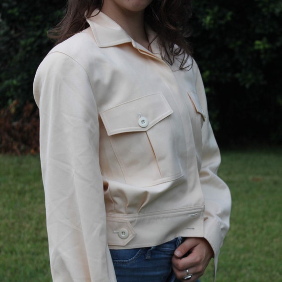 Vintage Creme Beige Escada Jacket - image 2