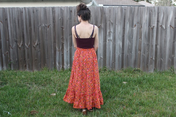 Floral Vintage Maxi Skirt by Fritzi - image 4