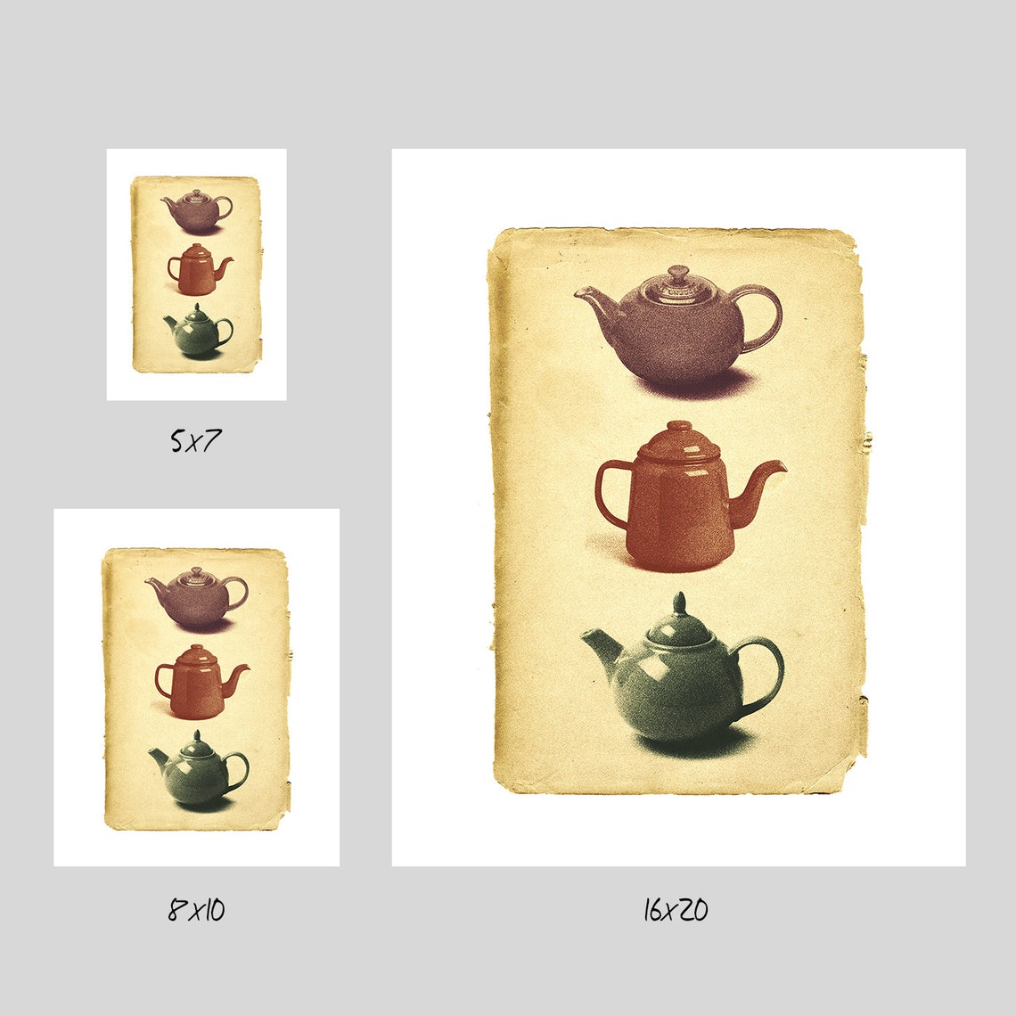 Teapots. Printable and Decorative Wall Art. Instant Download Etsy