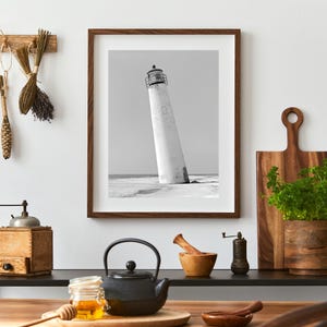 CAPE SAINT GEORGE Leuchtturm, Fine Art Fotografie, Vintage Wandkunst, druckbare Fine Art, Wand-Dekor, Sofort Download