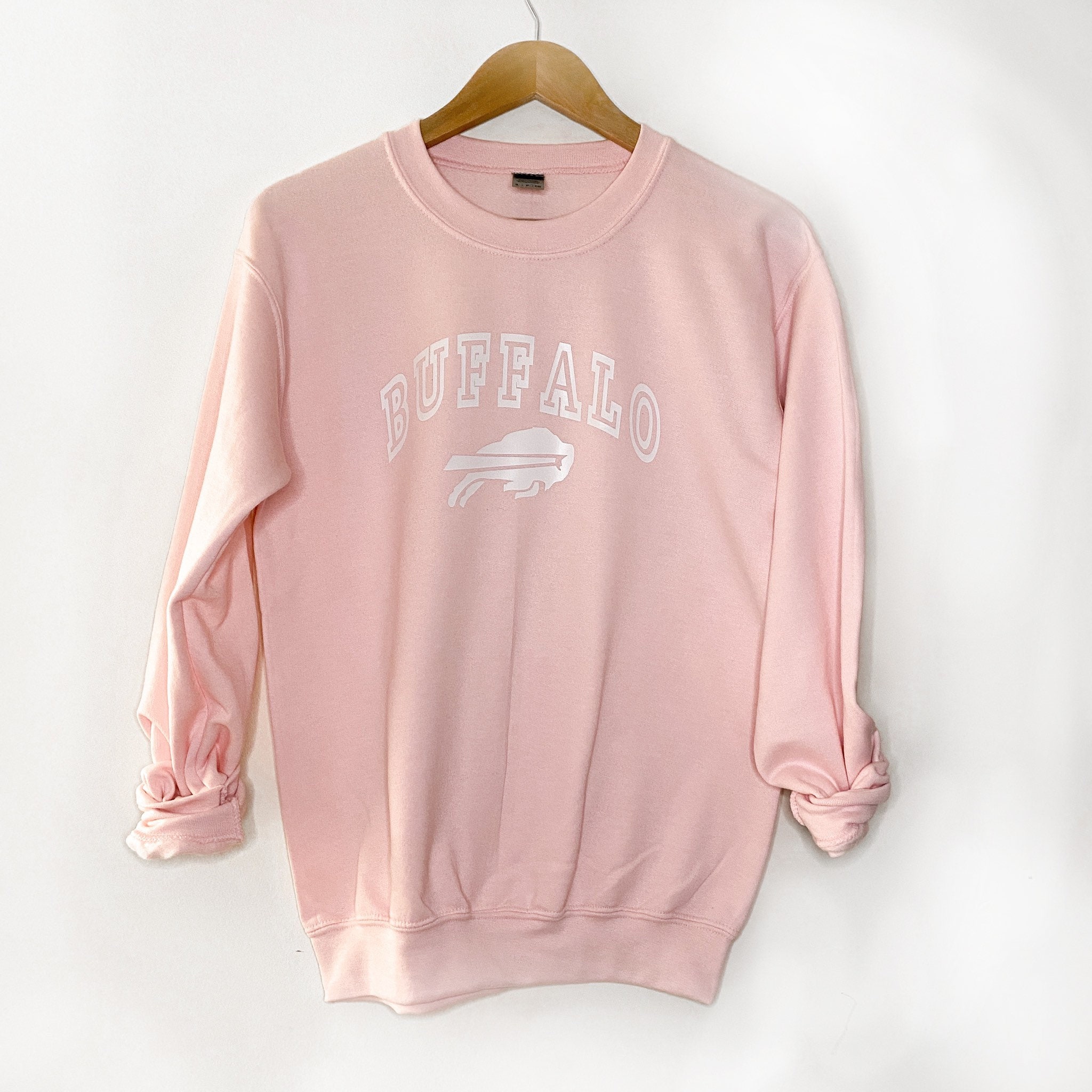 buffalo bills pink sweatshirt
