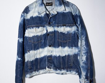 Wrangler Vintage Bleached Jean Denim Jacket