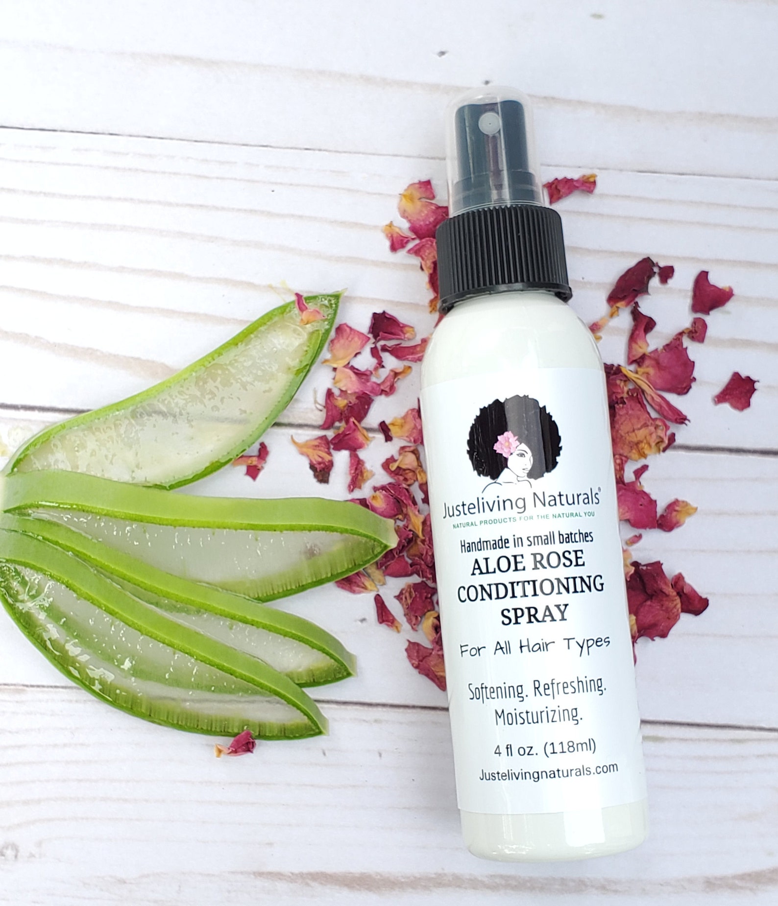 Aloe Vera Conditioning Spray Hair Spray Leavein Etsy