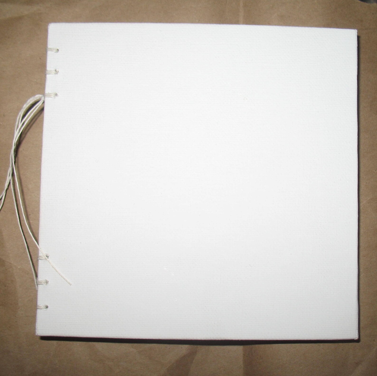 Canvas Covered Art Journal Sketch Book Blank Book Etsy