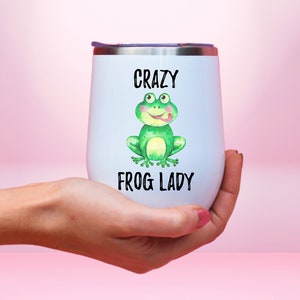 Lets Be Honest I Was Crazy Before The Frogs Tumbler, Frog Tumbler, Frog  Tumbler Wrap, 20oz Frog Tumbler, Skinny Straight Frog Tumbler Wrap - So  Fontsy