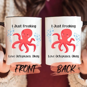 Octopus Mug, Funny Octopus Coffee Mug For Friend Christmas Gift, Octopus Cup, Octopus Present, Octopus Gifts For Men And Women