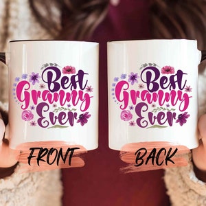 Grandma Mug, Best Granny Mug For Grandma Mother’s Day, Best Grandma Mug, Grandma Coffee Mug, Best Grandma Mug For Granny