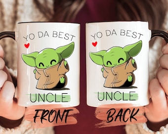 Leveled Up To New Uncle Mug, Yo Da Best Uncle Mug For Uncle Christmas Gift, Gifts For Uncle, Uncle Gift, Promoted To Uncle For Future Uncle