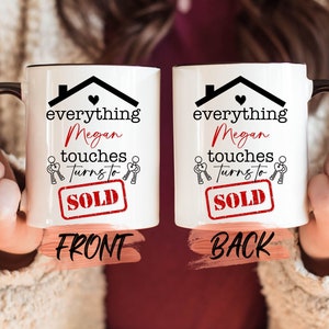 Realtor Closing Gift Mug, Realtor Coffee Mug For Friends Housewarming Gift, Gift For Realtor, Funny Realtor Gift For Real Estate Agent