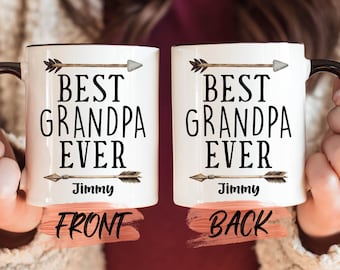 Beste opa ooit mok, grootvader cadeau mok voor opa Vaderdag, opa koffiekopje, grootouder mokken, aangepaste opa mok voor opa