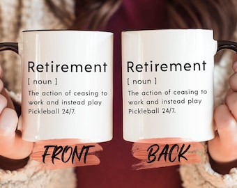 24hr Pickleball Mug, Pickleball Lover Gifts Mug For Men & Women National Pickleball Day, Pickleball Gifts, Retirement Gift Mug, Pickleball