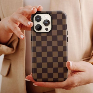 Retro Checker Phone Case, Checkered Phone Case For Men And Women Birthday Gift, Preppy Phone Case, Classic Checker Phone Case For Him & Her