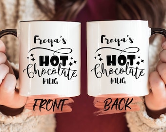 Custom Hot Chocolate Mug, Hot Chocolate Gift Mug For Men/Women Birthday Gift, Chocolate Lover Mug, Personalized Hot Choco Mug For Him & Her